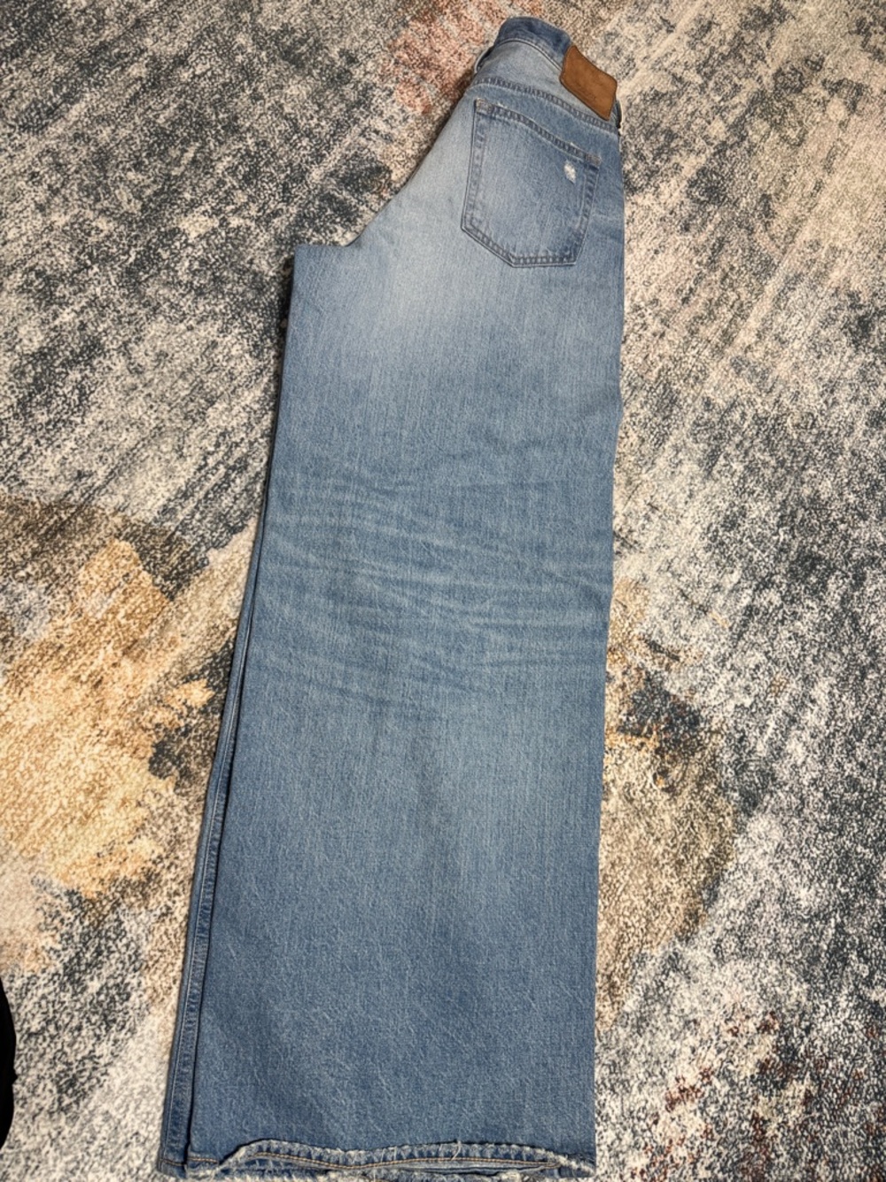 Mousy Light Wash Wide Leg Jeans - Picture 4 of 6